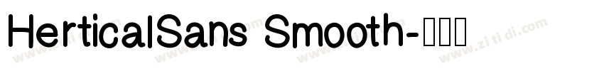 HerticalSans Smooth字体转换